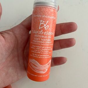 Bumble and Bumble Soft Texture Finishing Spray 3/4 full mini size
